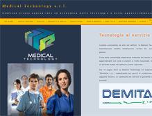 Tablet Screenshot of medicaltec.it